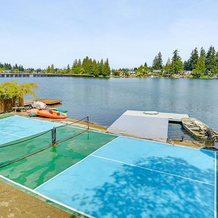 Tacoma Home On Steilacoom Lake With Dock! Exterior foto