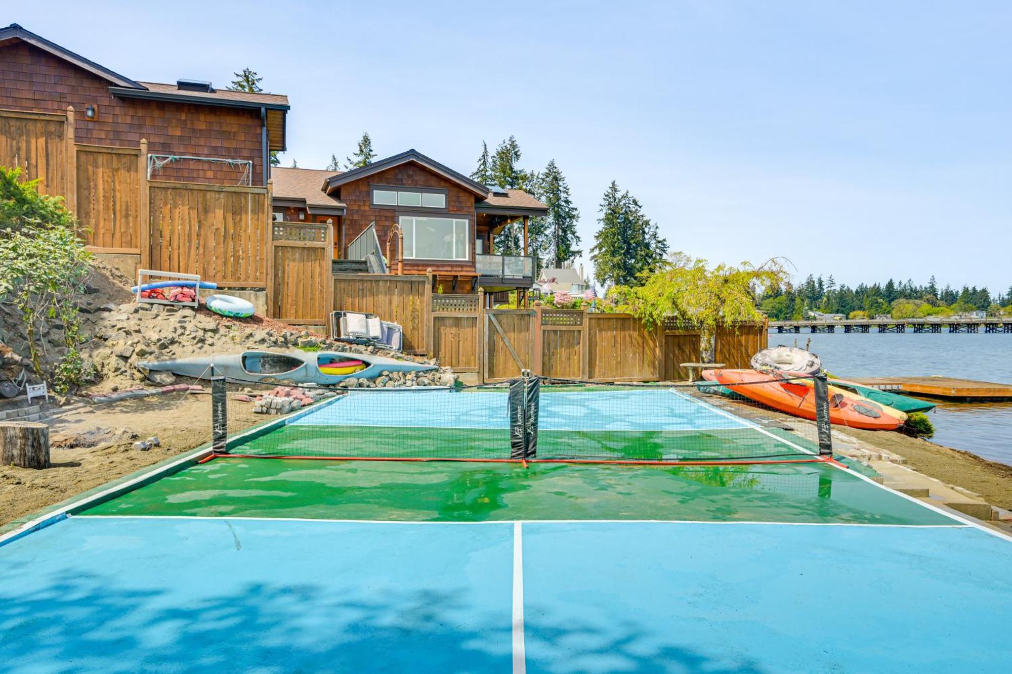 Tacoma Home On Steilacoom Lake With Dock! Exterior foto